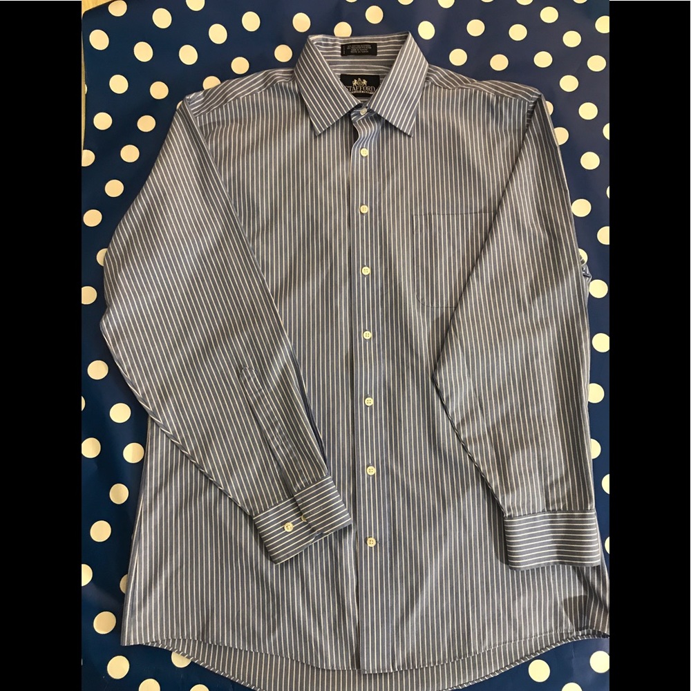 Men's Stafford Button Up Dress Shirt